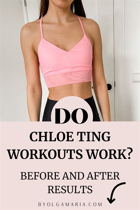 Stunning Chloe Ting Before And After Results